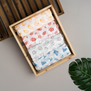 CareRio Newborn Baby 100% Pure Cotton Tasty Savor Swaddle Wraps
